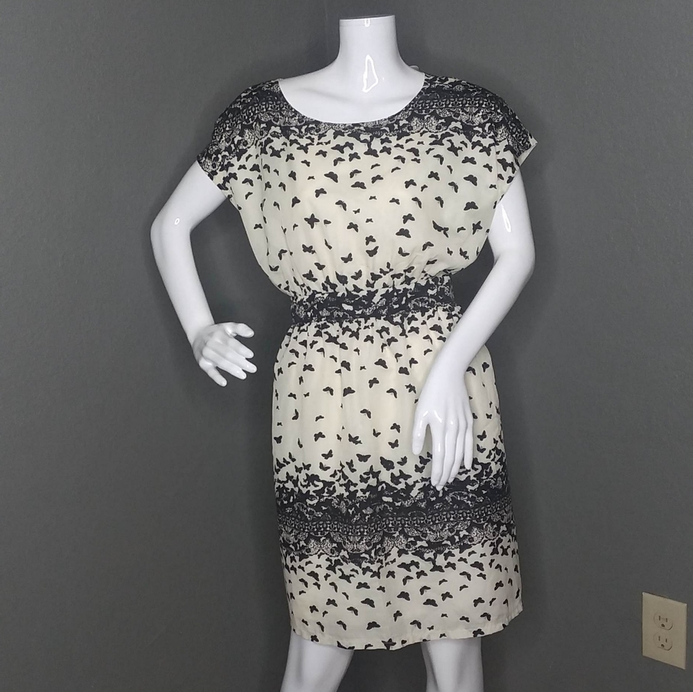 Uttam Boutique Butterfly Dress Size 6/8 UK 12